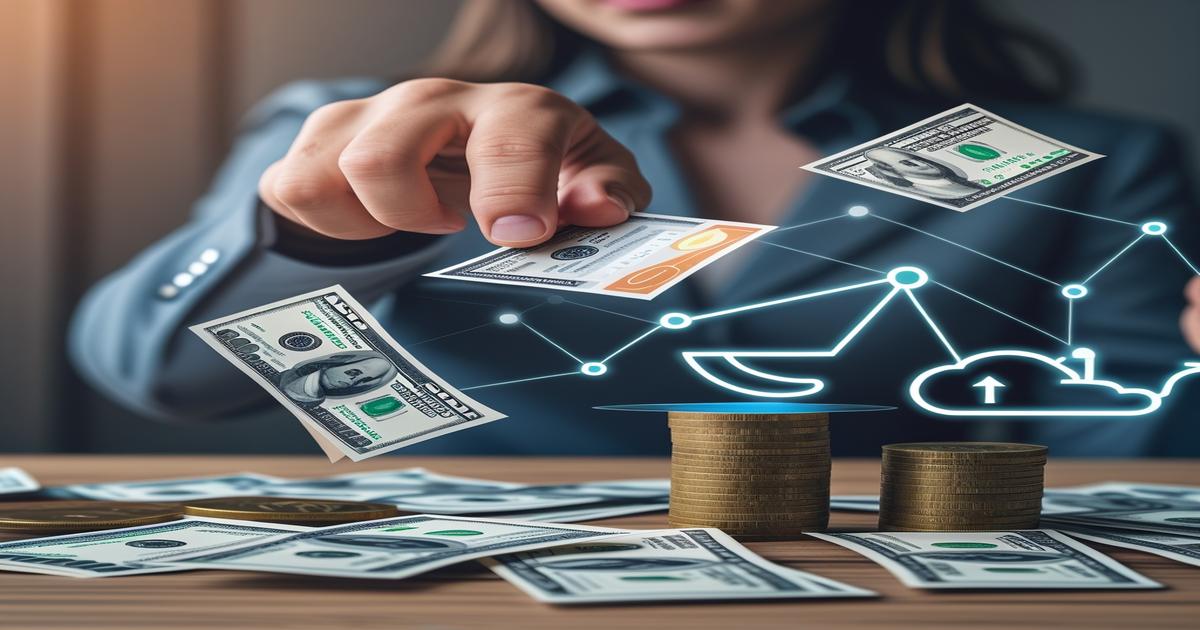 AI-generated image to illustrate the content of Dollar Sense Future.