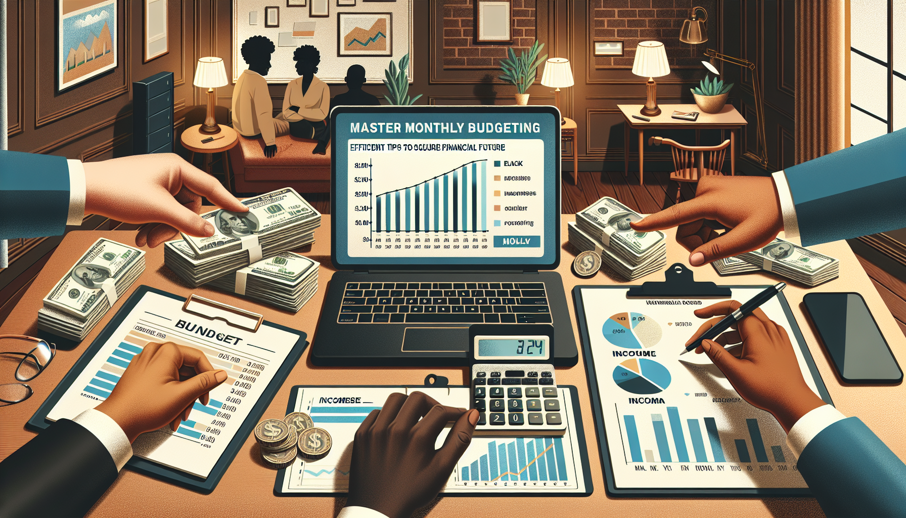 AI-generated image to illustrate the content of Dollar Sense Future.