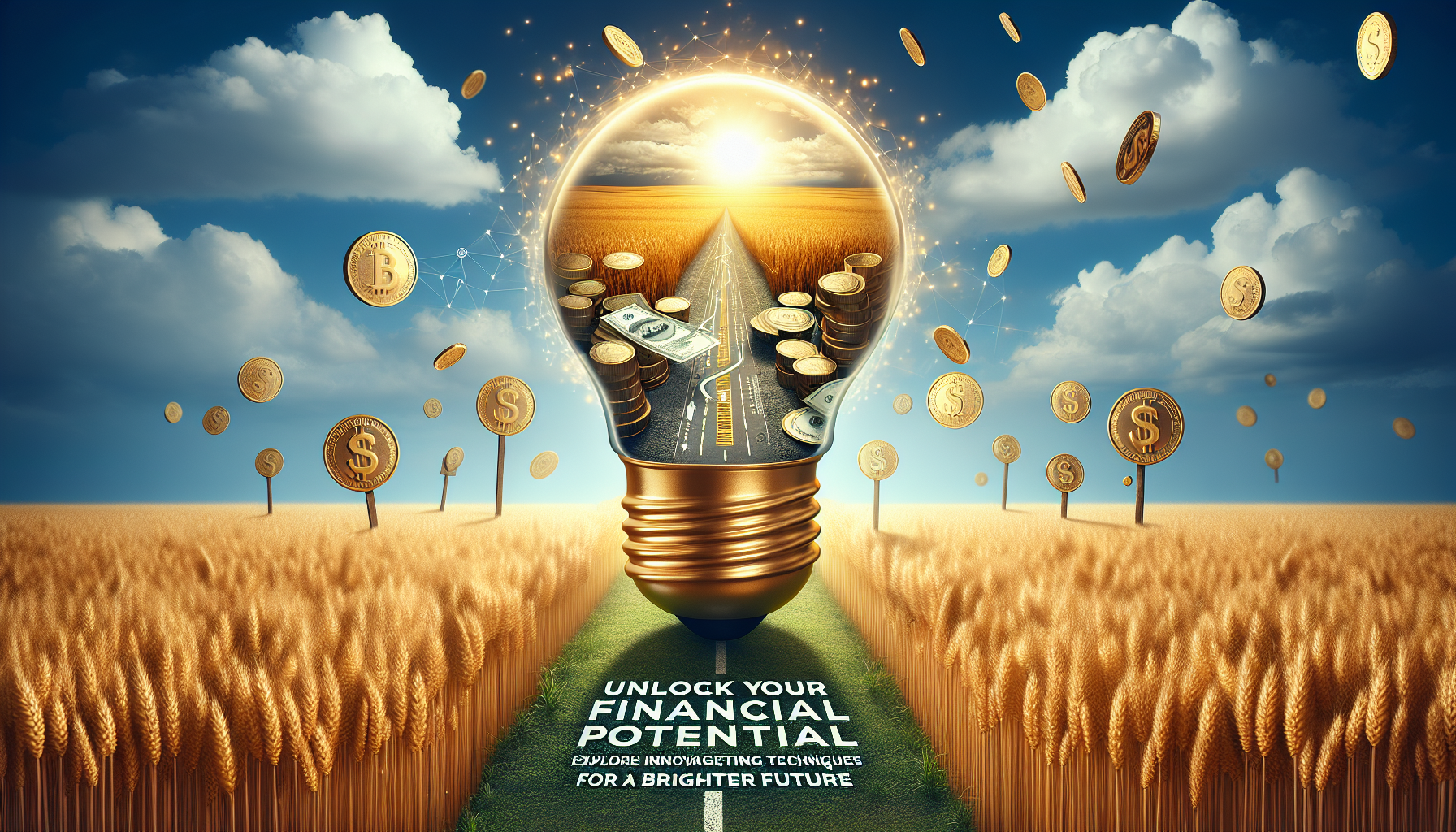 AI-generated image to illustrate the content of Dollar Sense Future.