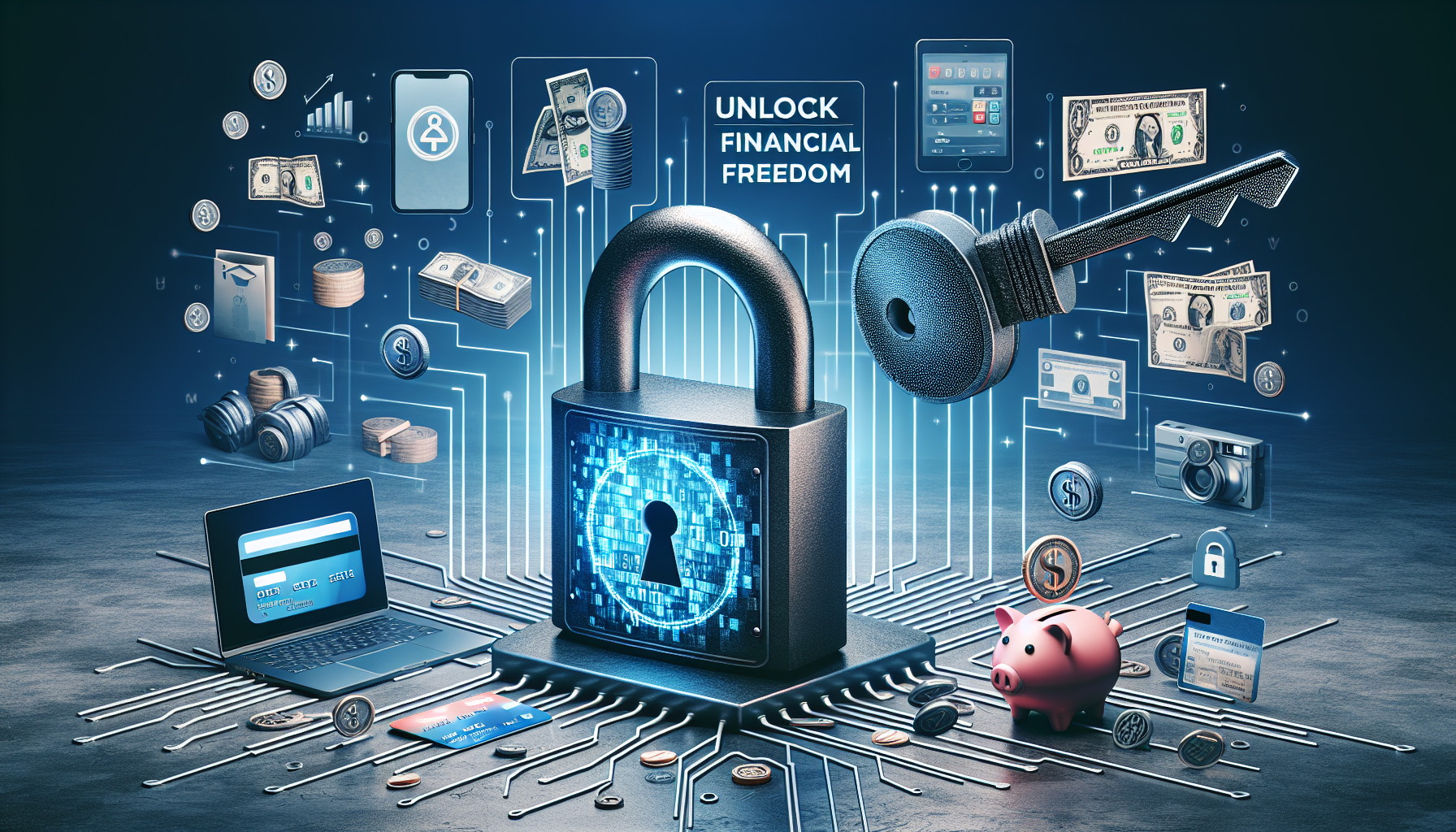 AI-generated image to illustrate the content of Dollar Sense Future.