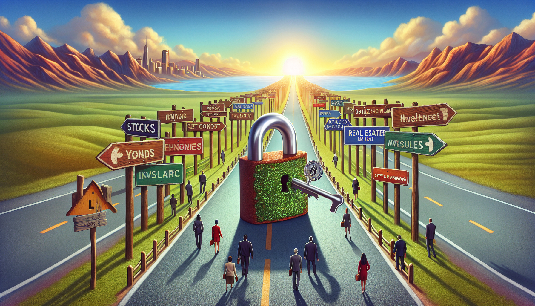 AI-generated image to illustrate the content of Dollar Sense Future.