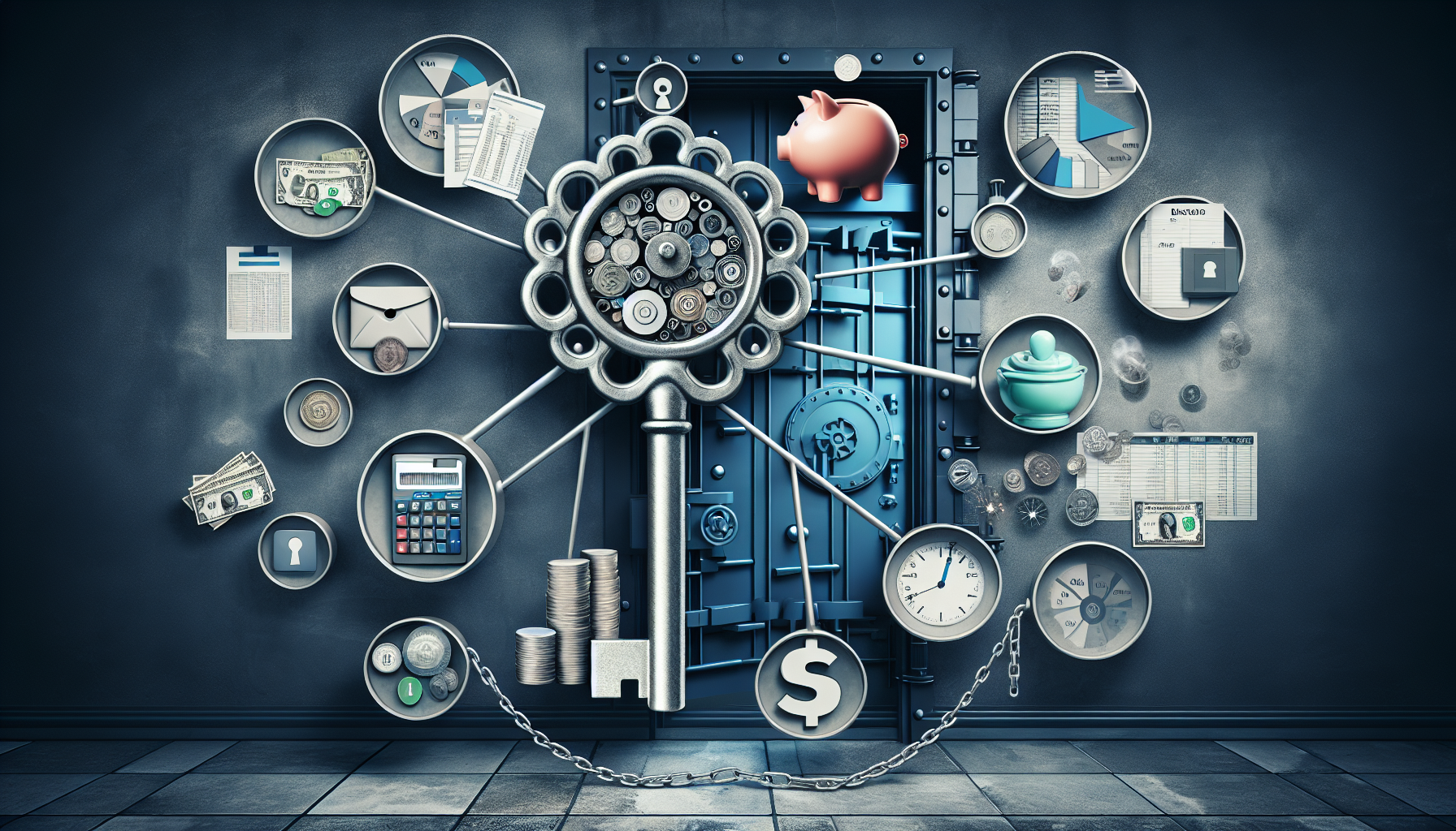 AI-generated image to illustrate the content of Dollar Sense Future.