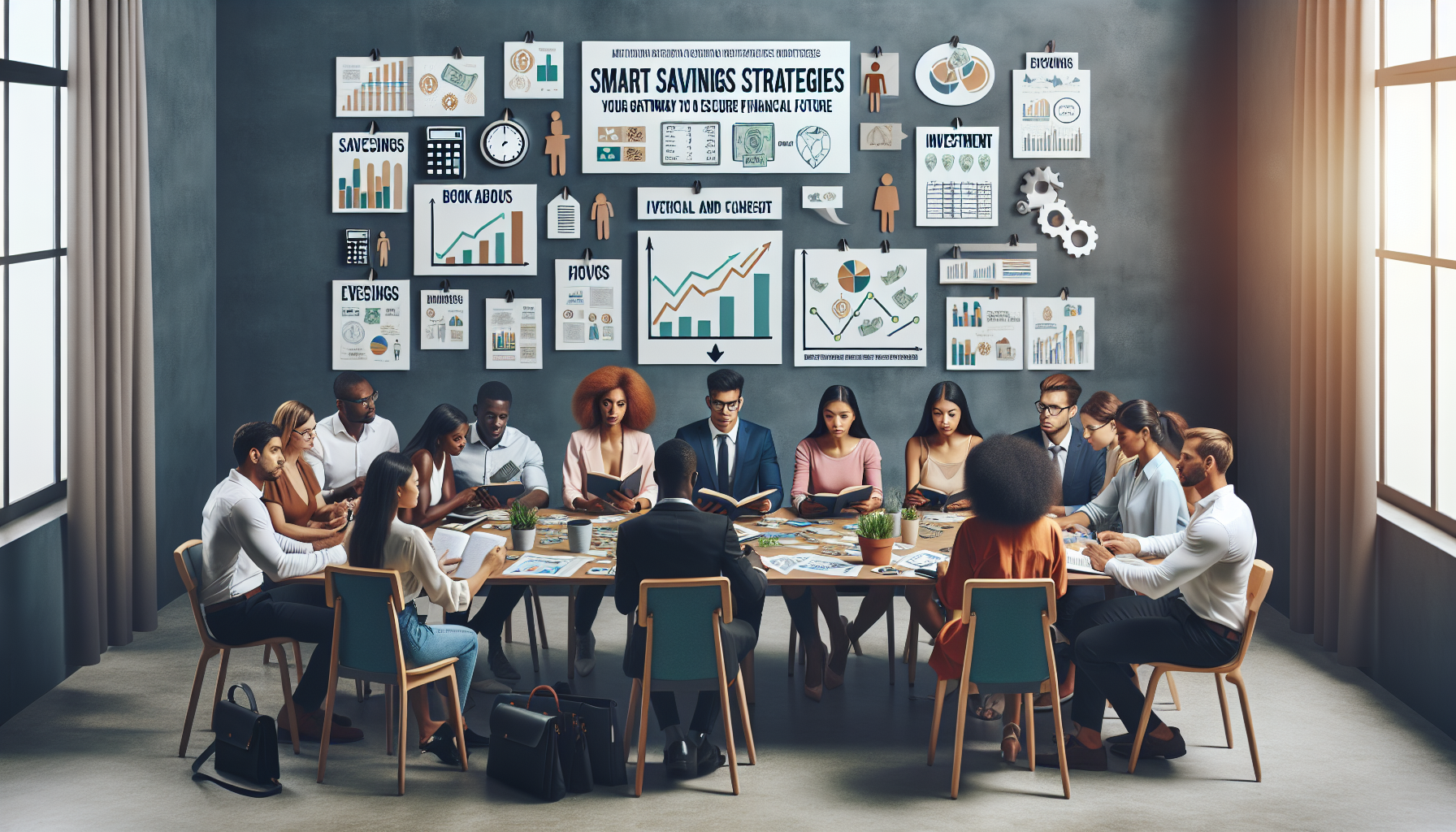 AI-generated image to illustrate the content of Dollar Sense Future.