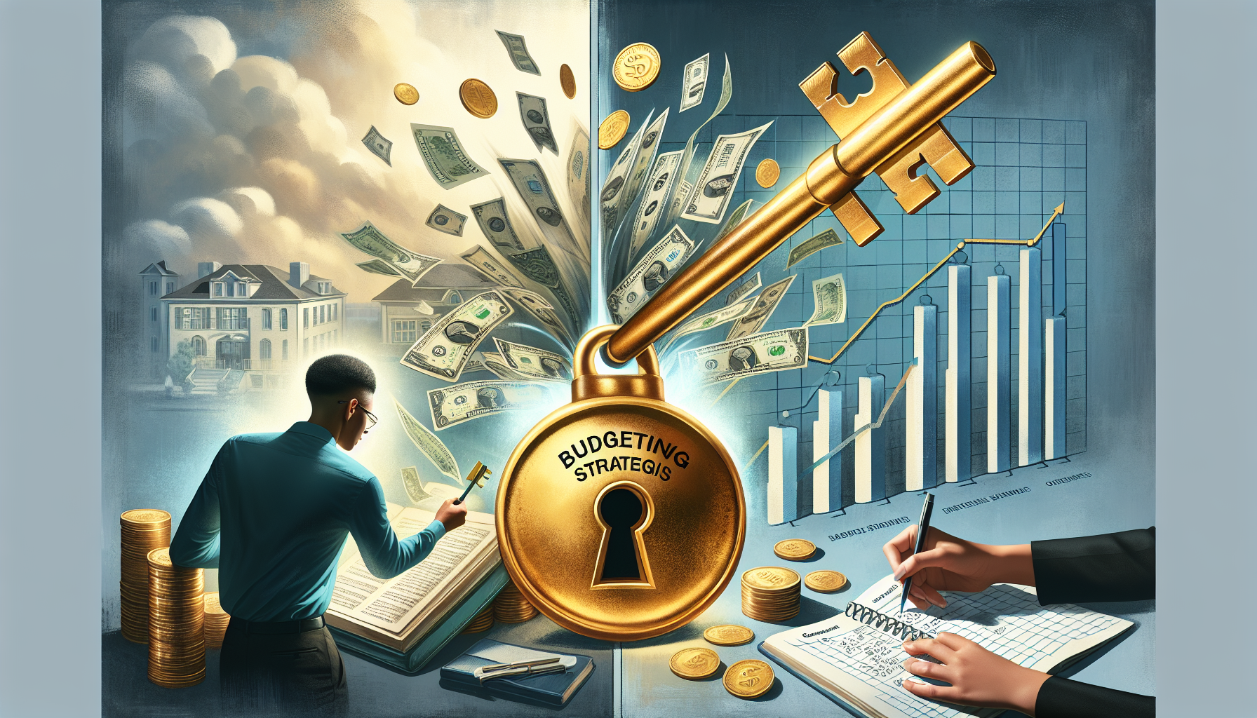 AI-generated image to illustrate the content of Dollar Sense Future.