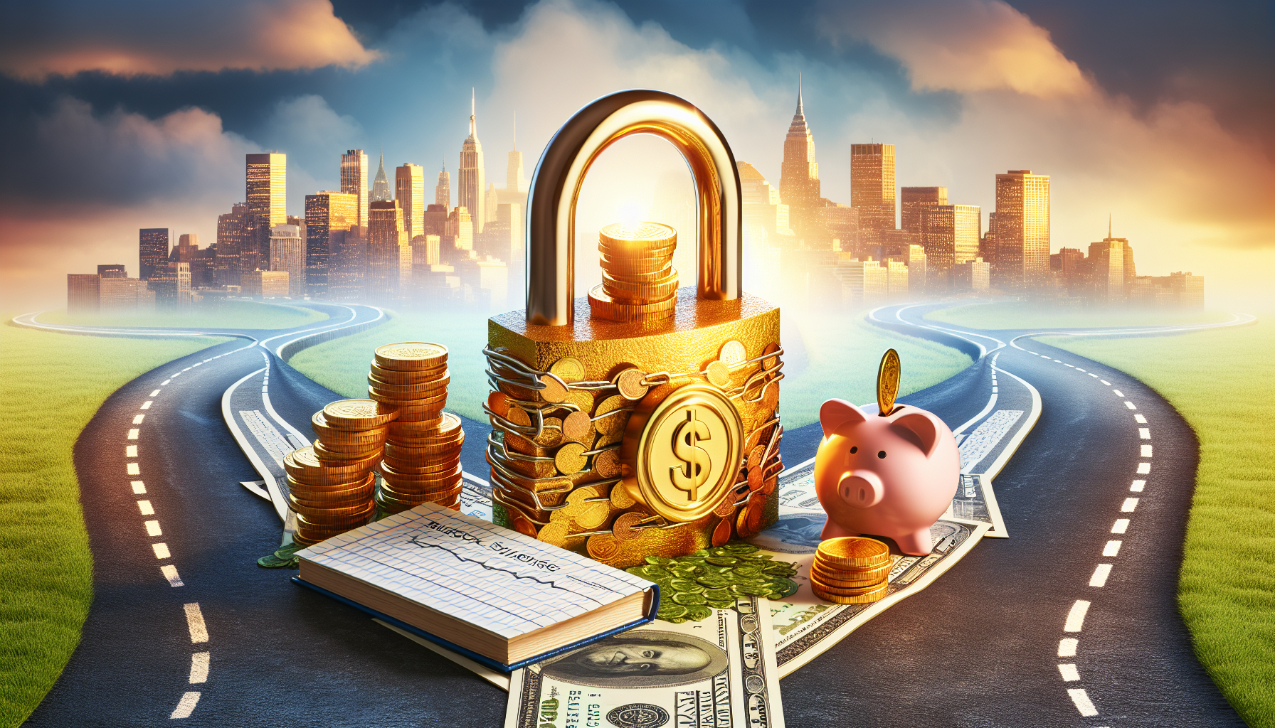 AI-generated image to illustrate the content of Dollar Sense Future.