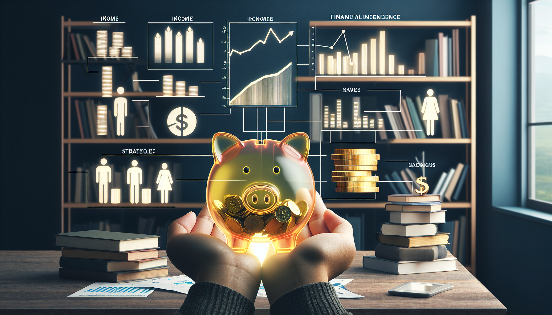 AI-generated image to illustrate the content of Dollar Sense Future.