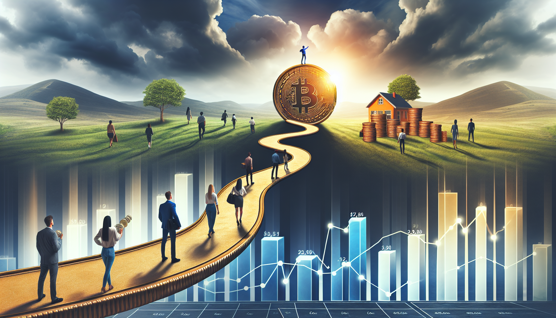 AI-generated image to illustrate the content of Dollar Sense Future.