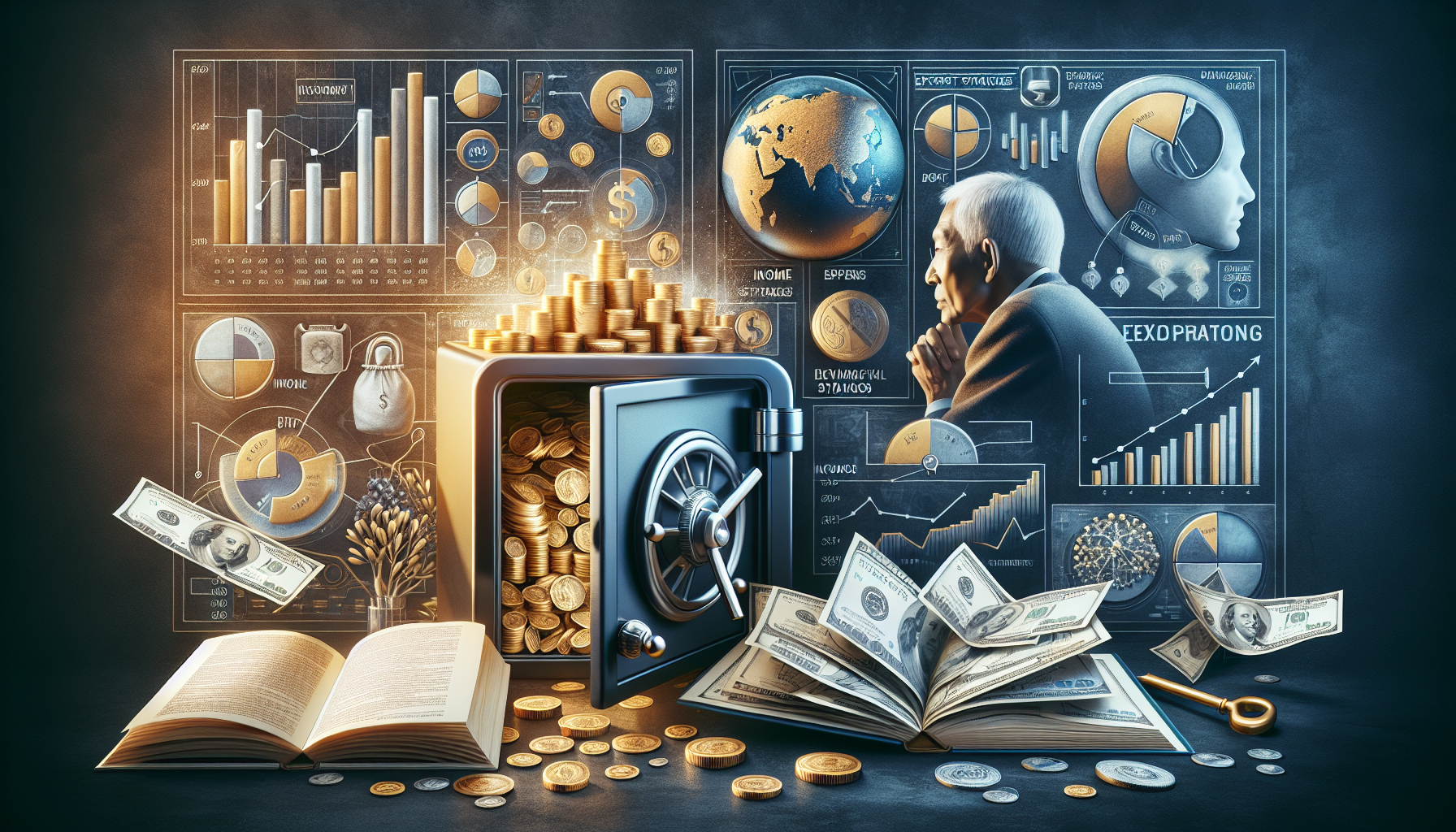 AI-generated image to illustrate the content of Dollar Sense Future.