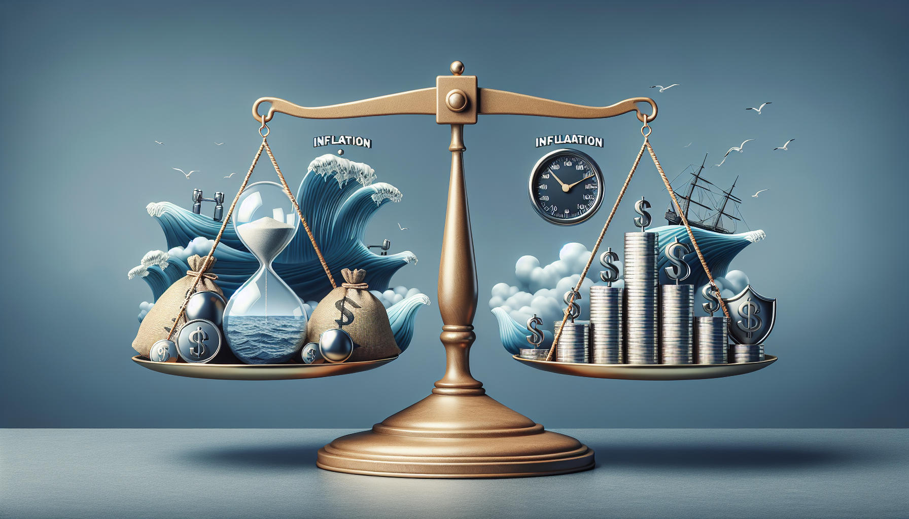 AI-generated image to illustrate the content of Dollar Sense Future.