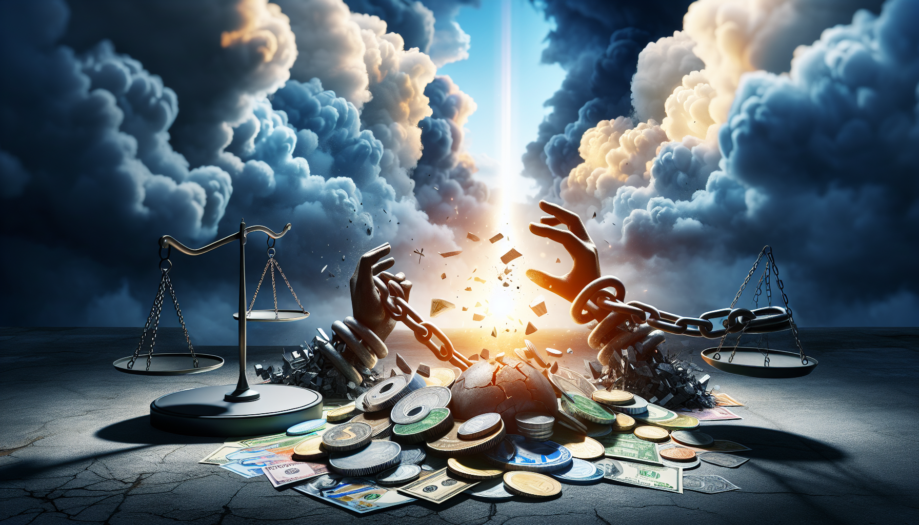 AI-generated image to illustrate the content of Dollar Sense Future.