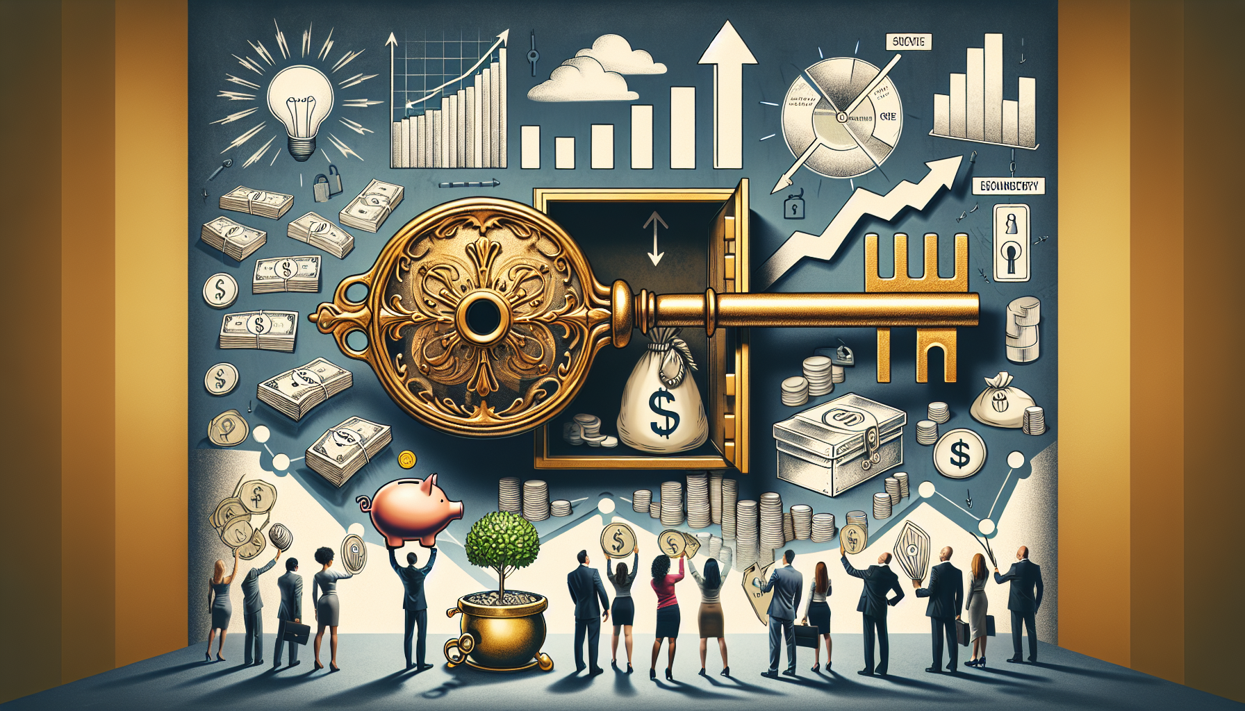 AI-generated image to illustrate the content of Dollar Sense Future.