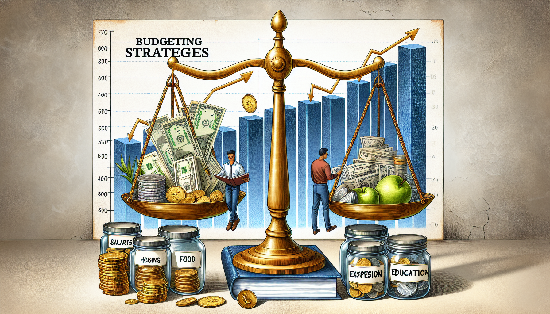 AI-generated image to illustrate the content of Dollar Sense Future.