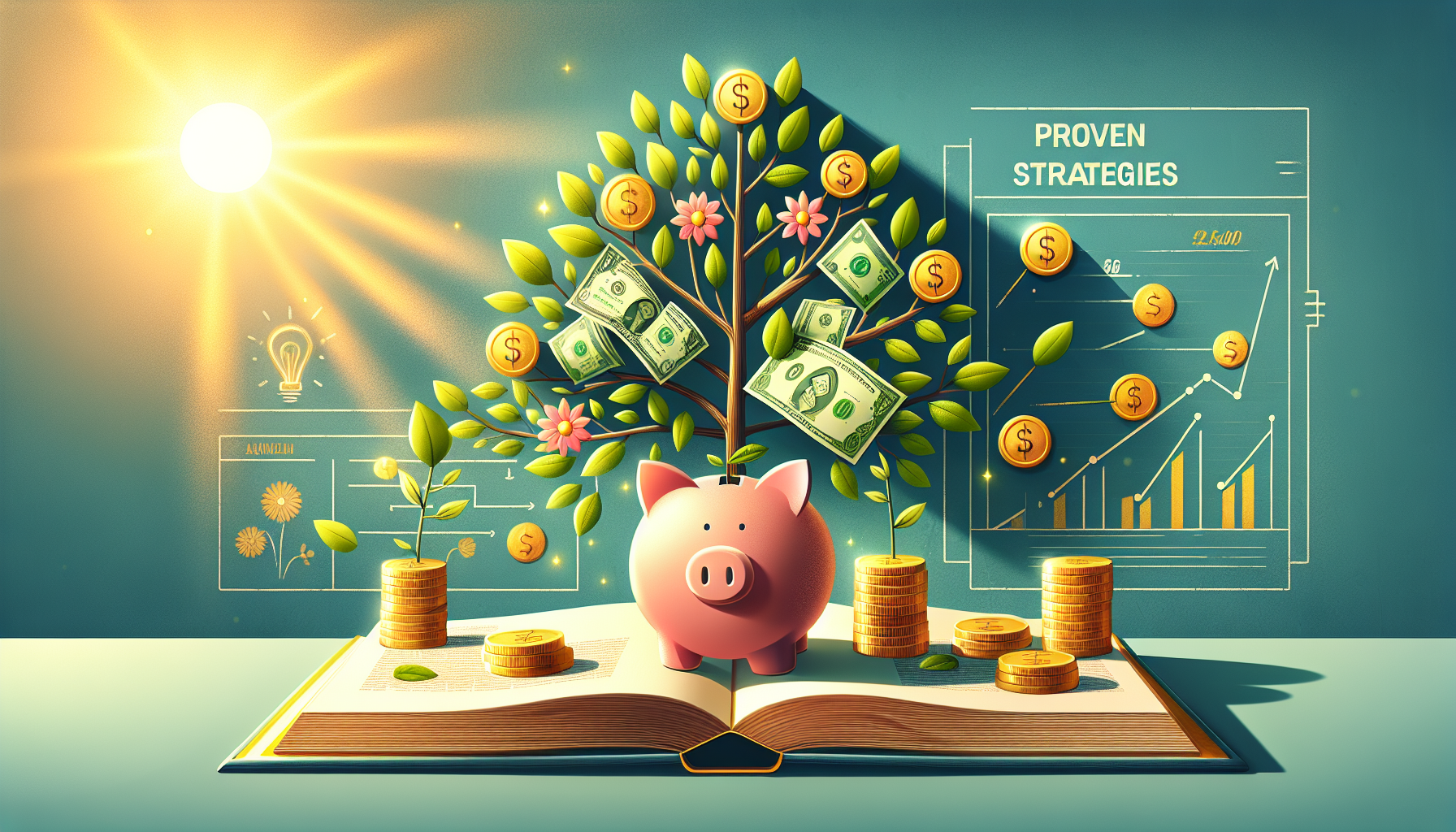 AI-generated image to illustrate the content of Dollar Sense Future.