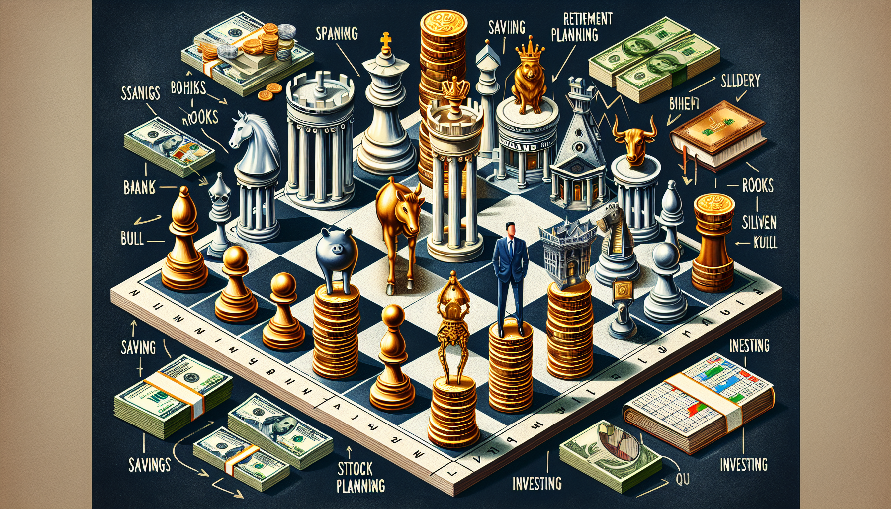 AI-generated image to illustrate the content of Dollar Sense Future.