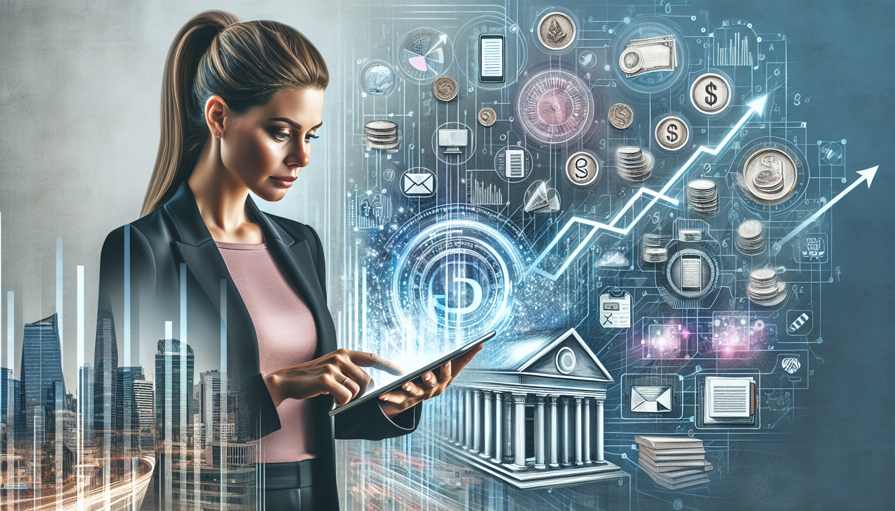 AI-generated image to illustrate the content of Dollar Sense Future.