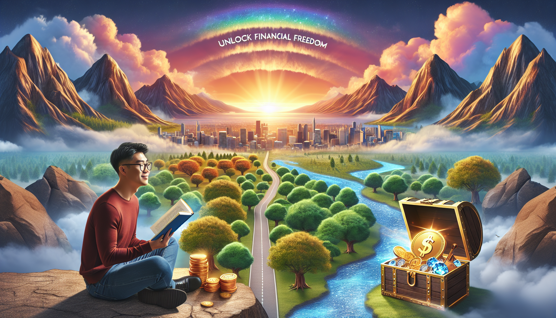 AI-generated image to illustrate the content of Dollar Sense Future.