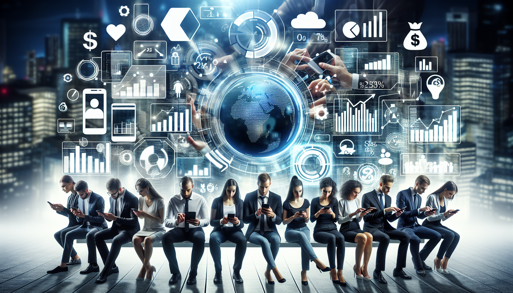 AI-generated image to illustrate the content of Dollar Sense Future.