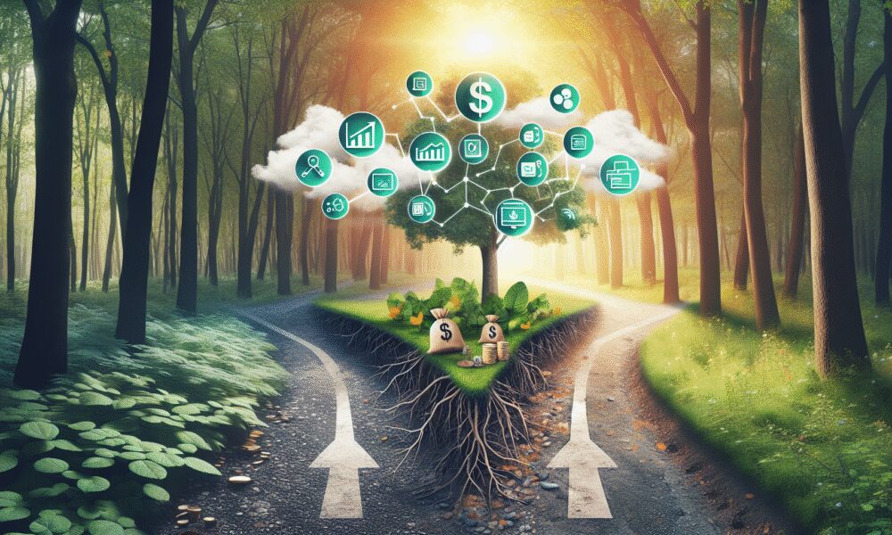 AI-generated image to illustrate the content of Dollar Sense Future.