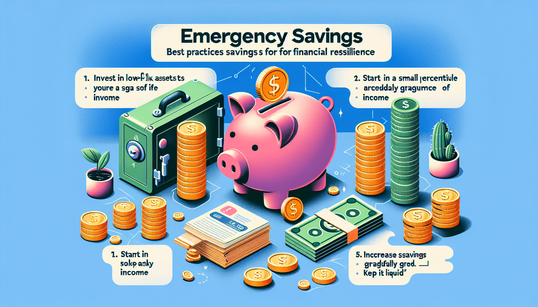 AI-generated image to illustrate the content of Dollar Sense Future.