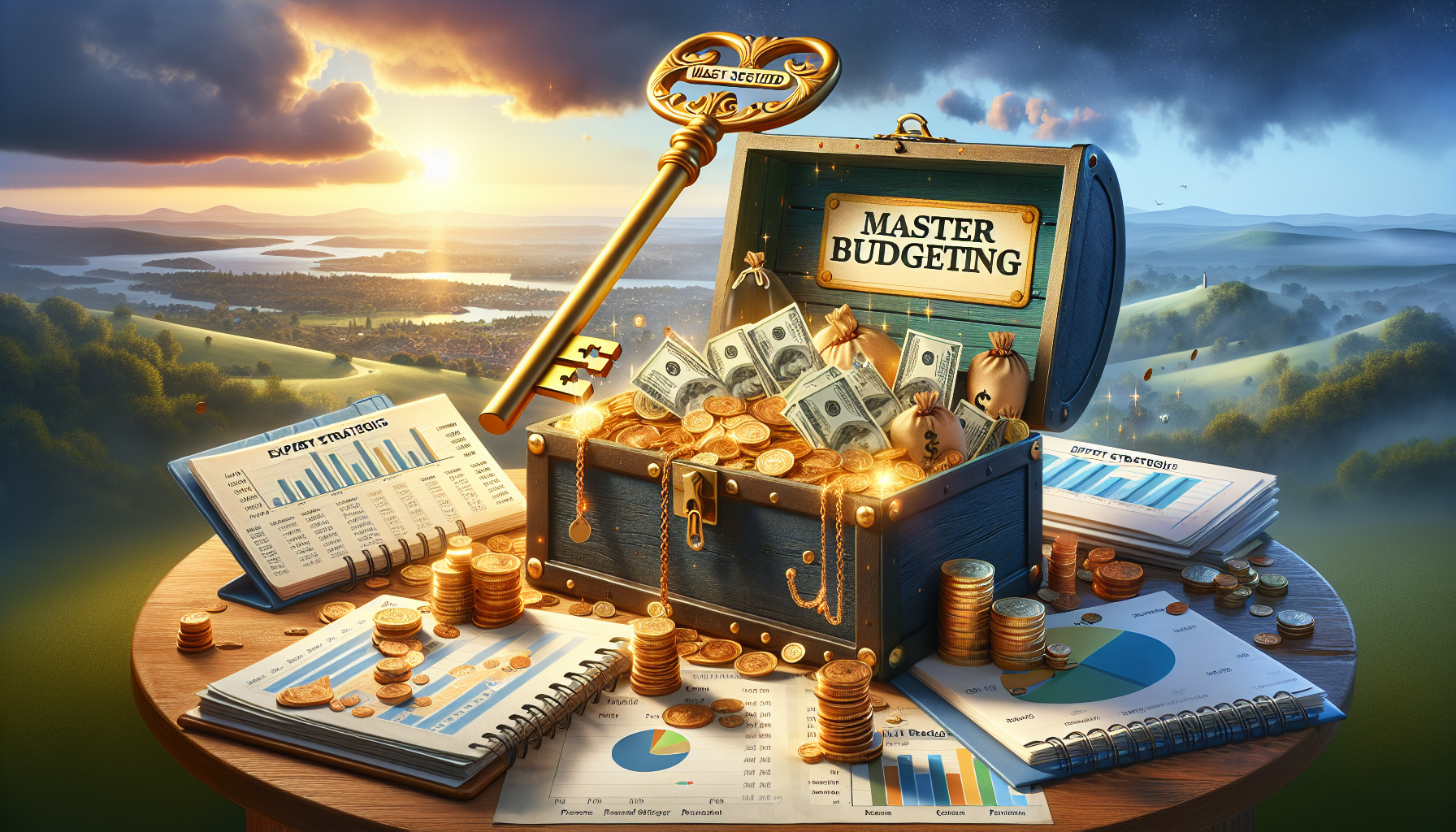 AI-generated image to illustrate the content of Dollar Sense Future.