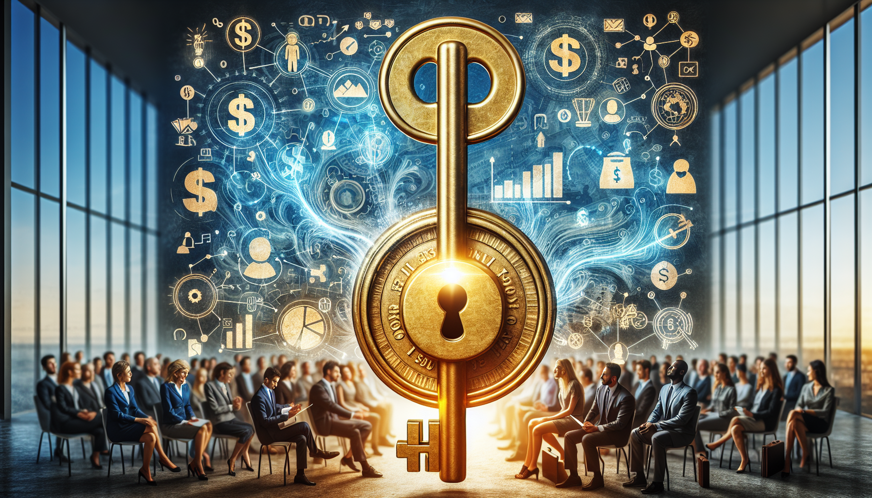 AI-generated image to illustrate the content of Dollar Sense Future.