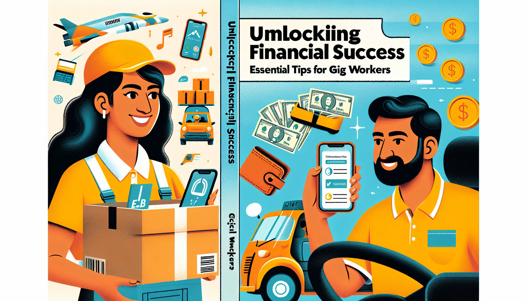 AI-generated image to illustrate the content of Dollar Sense Future.