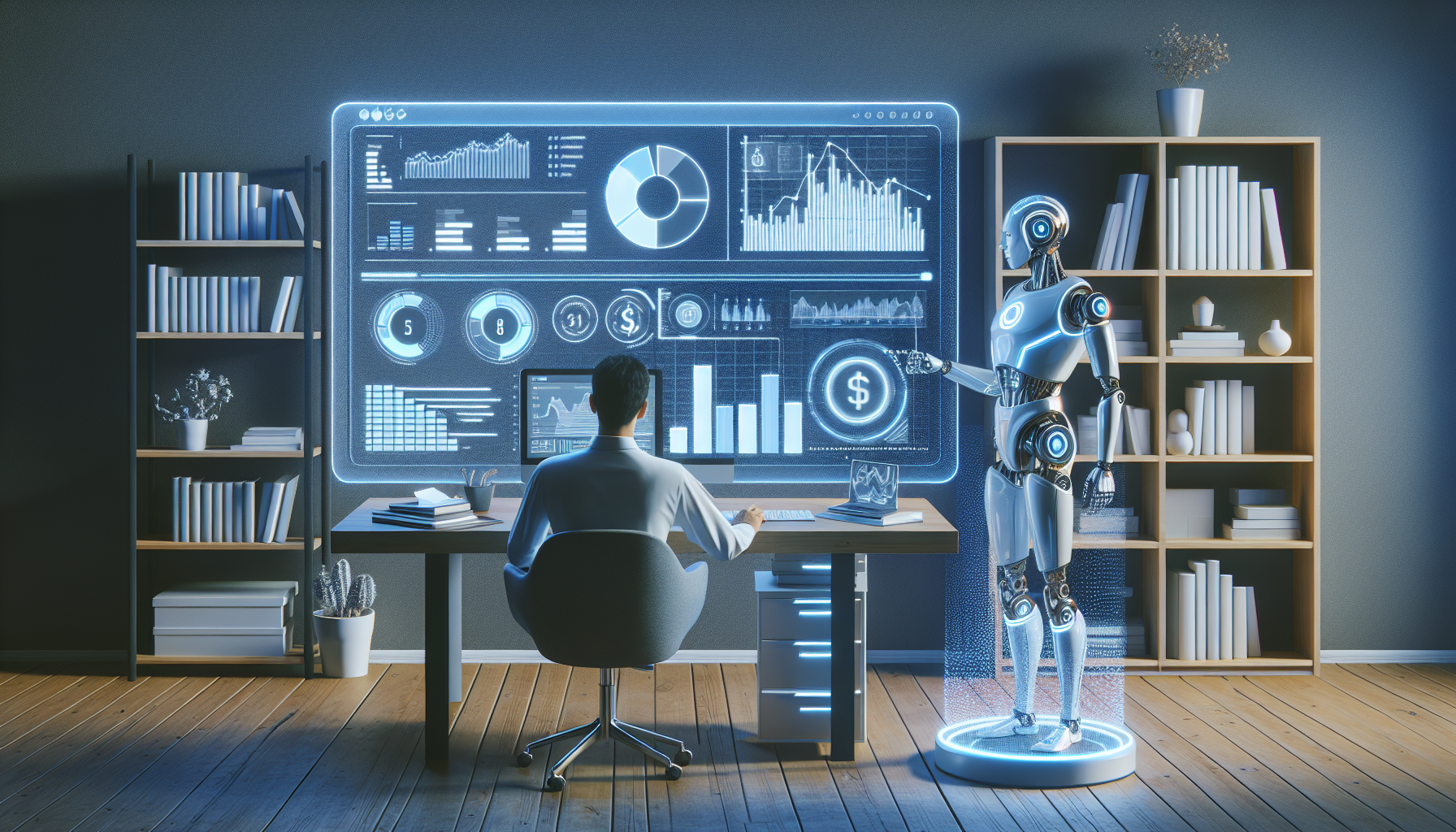 AI-generated image to illustrate the content of Dollar Sense Future.