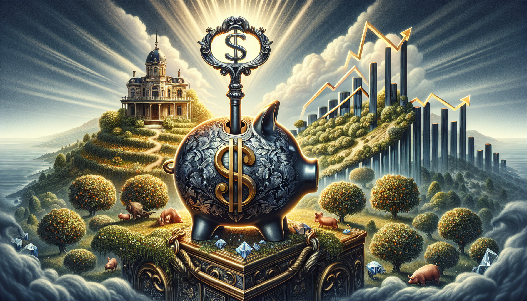 AI-generated image to illustrate the content of Dollar Sense Future.