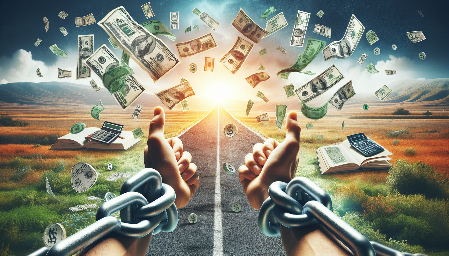 AI-generated image to illustrate the content of Dollar Sense Future.