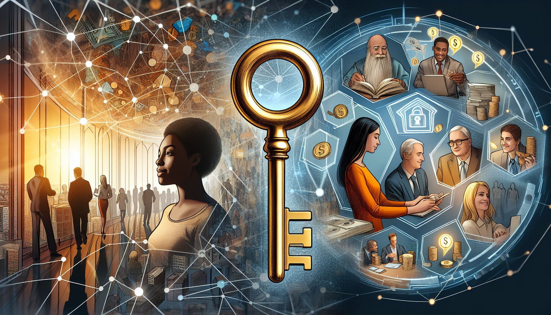 AI-generated image to illustrate the content of Dollar Sense Future.