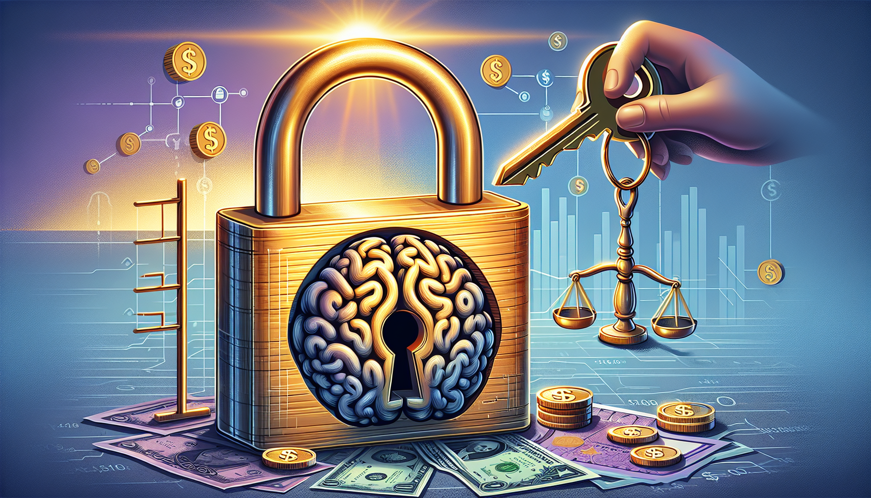 AI-generated image to illustrate the content of Dollar Sense Future.