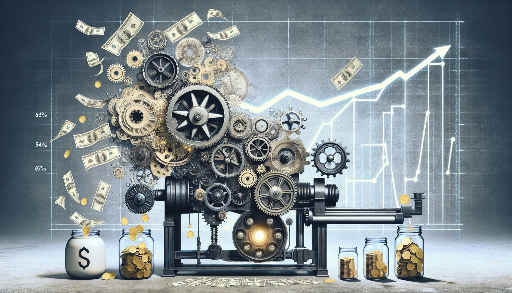 AI-generated image to illustrate the content of Dollar Sense Future.