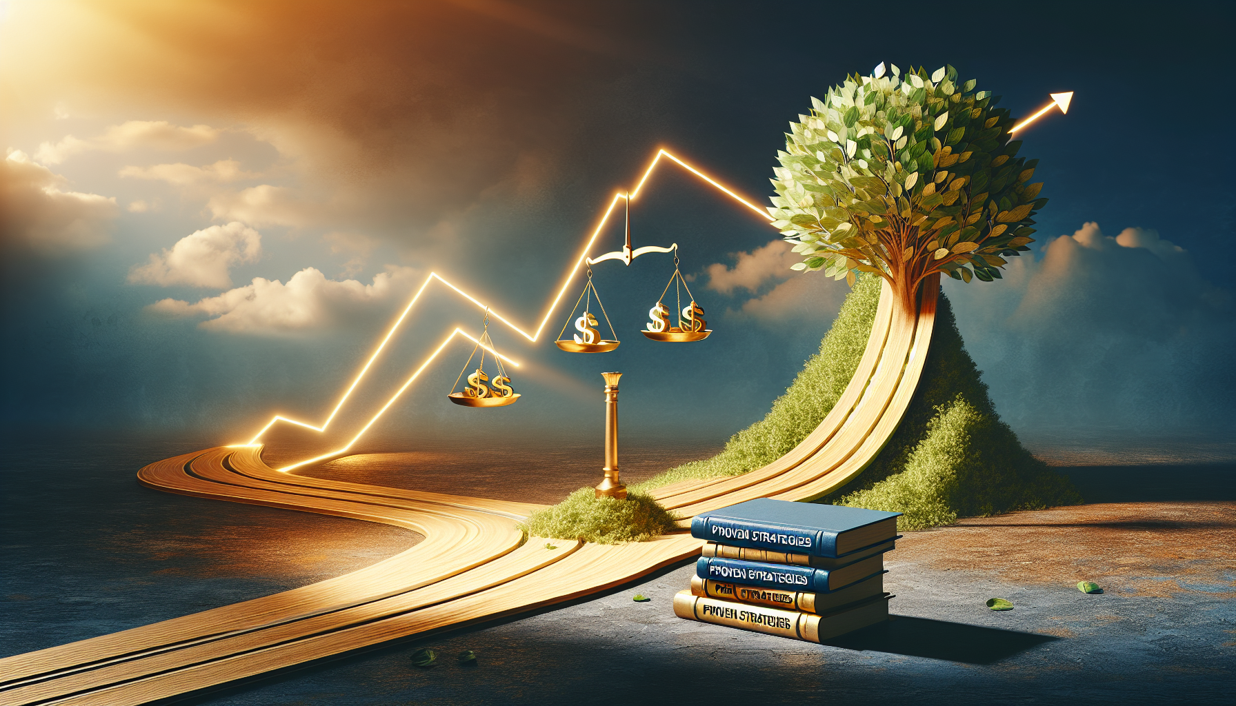 AI-generated image to illustrate the content of Dollar Sense Future.