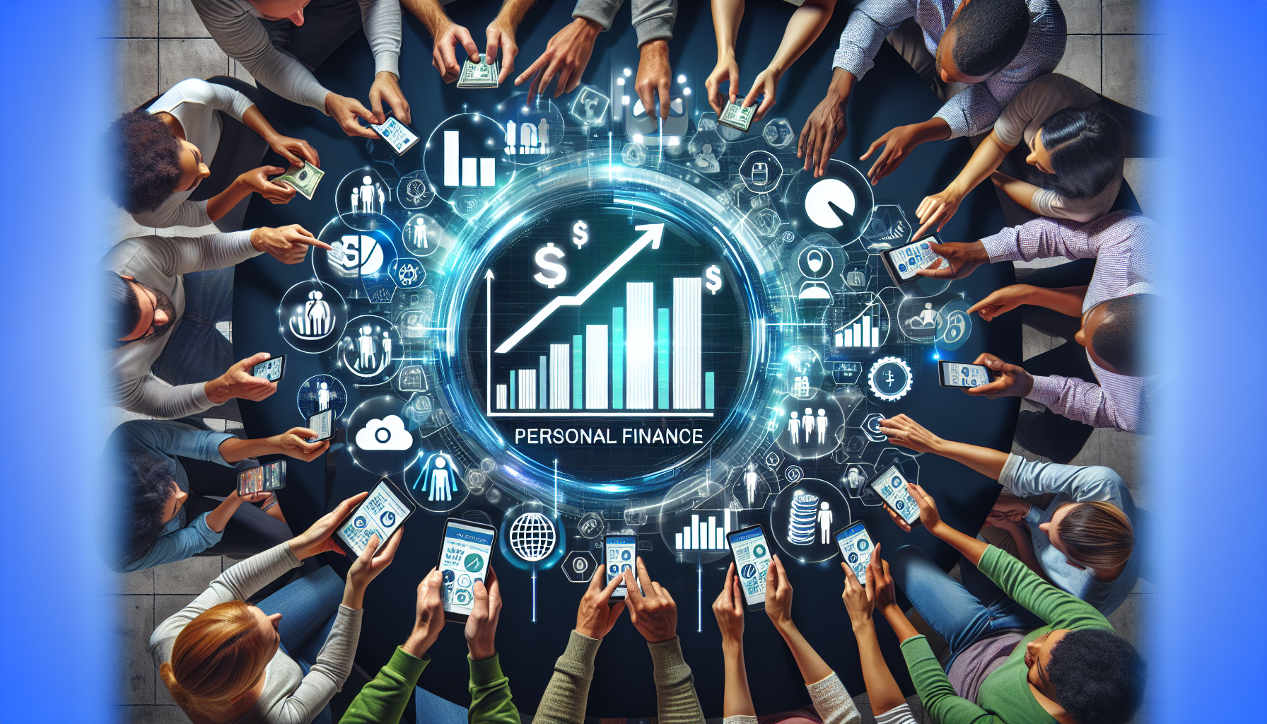 AI-generated image to illustrate the content of Dollar Sense Future.