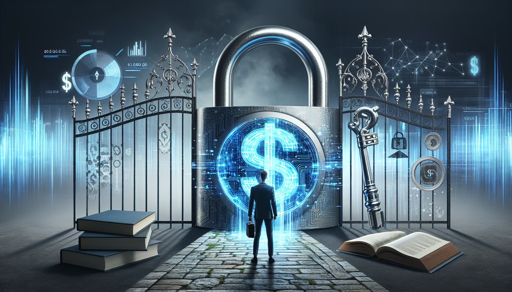 AI-generated image to illustrate the content of Dollar Sense Future.