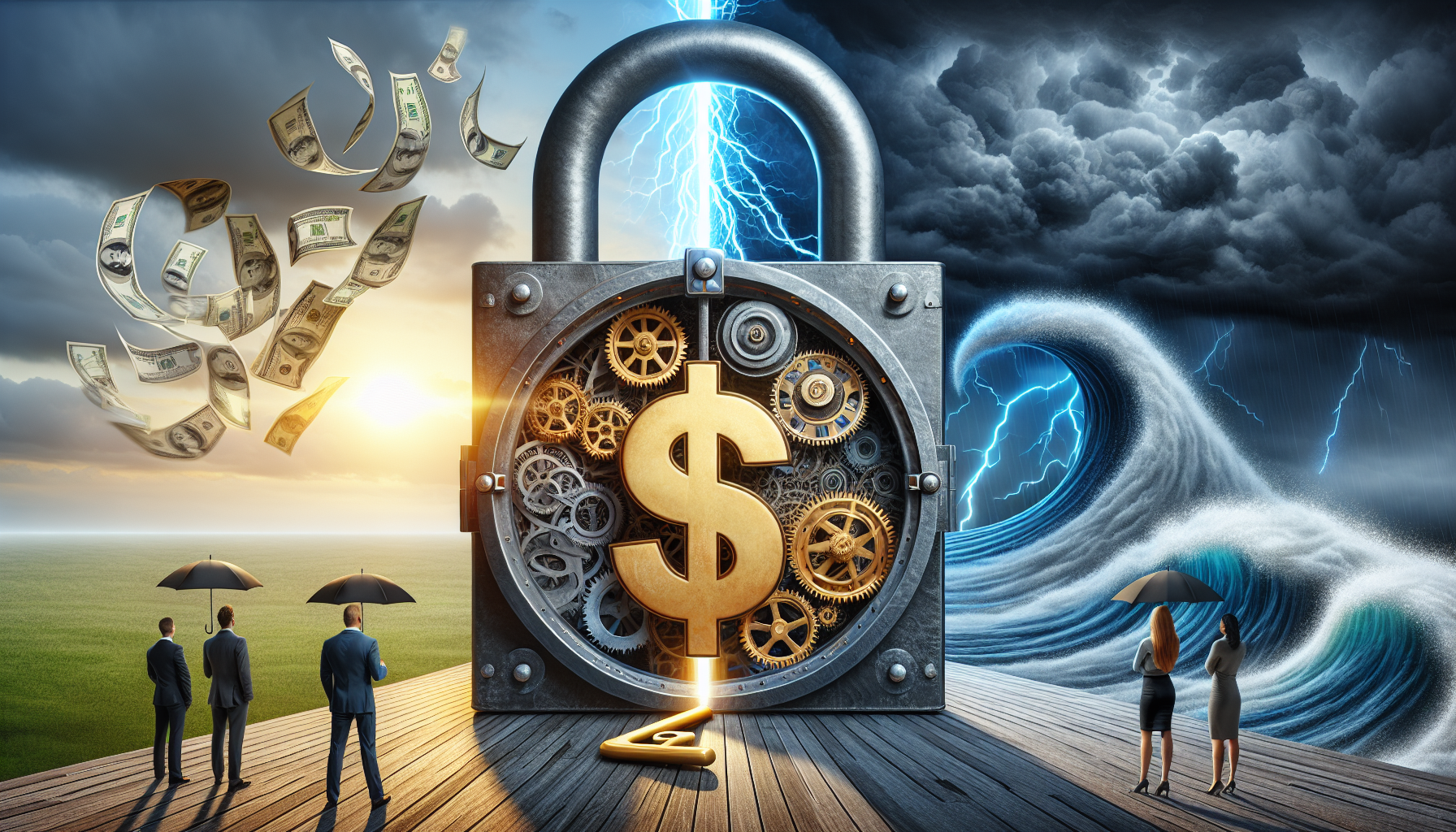 AI-generated image to illustrate the content of Dollar Sense Future.