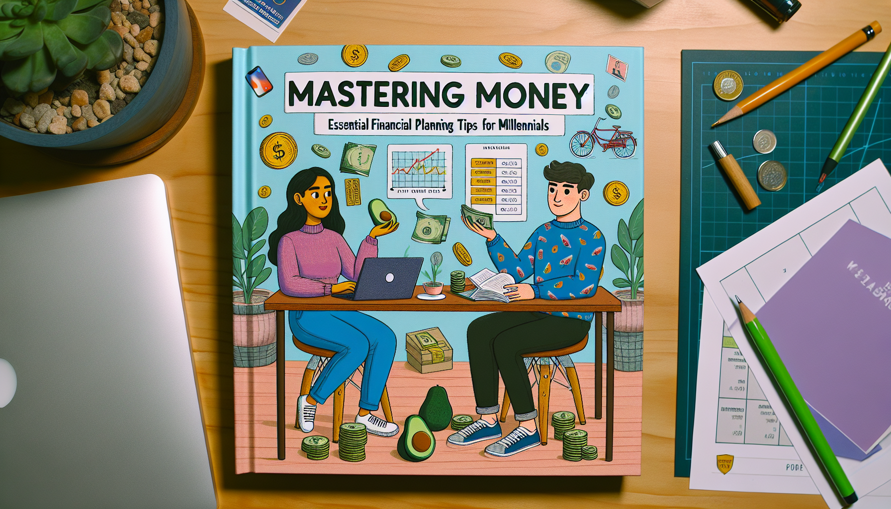 AI-generated image to illustrate the content of Dollar Sense Future.