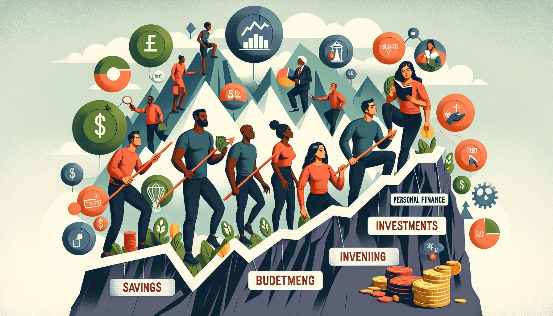 AI-generated image to illustrate the content of Dollar Sense Future.