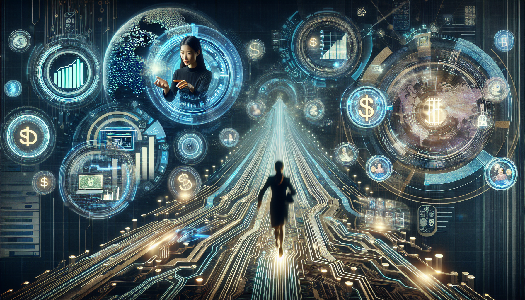 AI-generated image to illustrate the content of Dollar Sense Future.