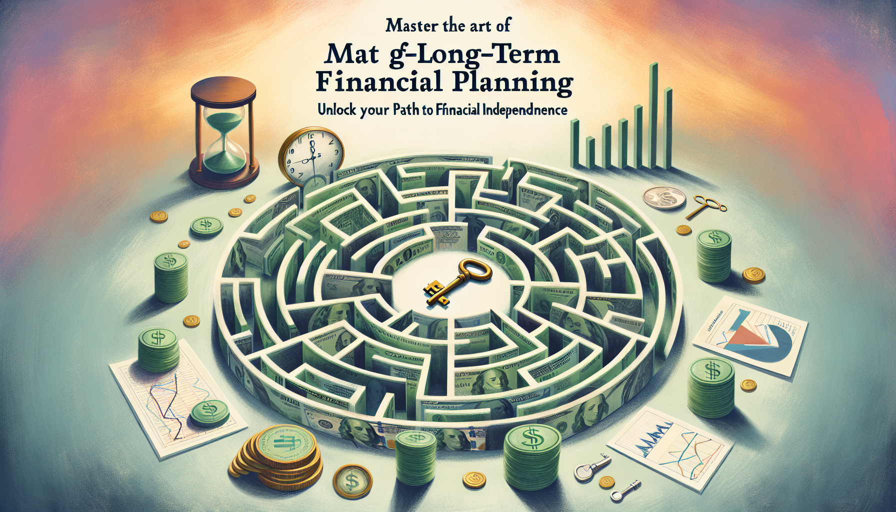 AI-generated image to illustrate the content of Dollar Sense Future.