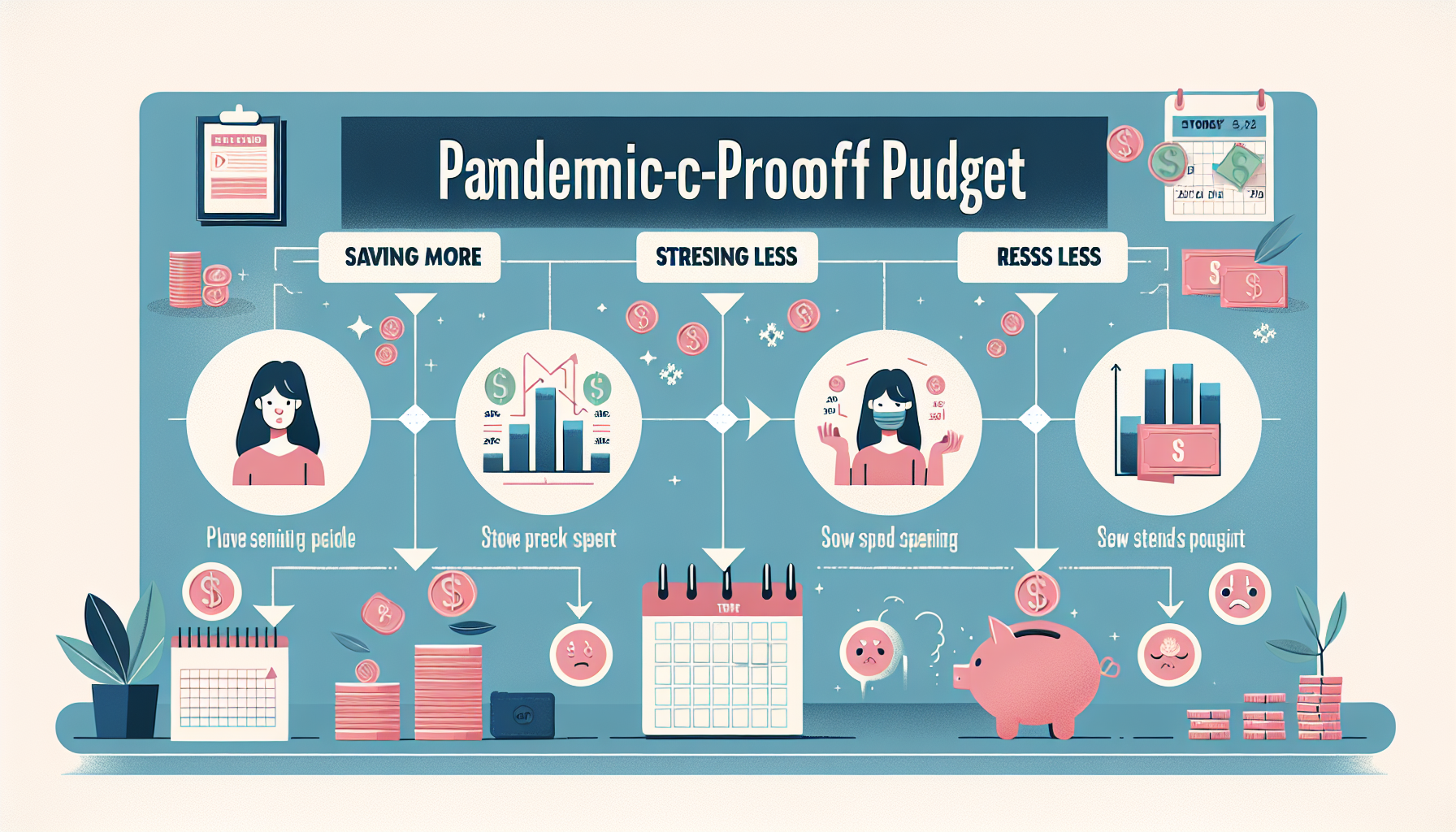 AI-generated image to illustrate the content of Dollar Sense Future.
