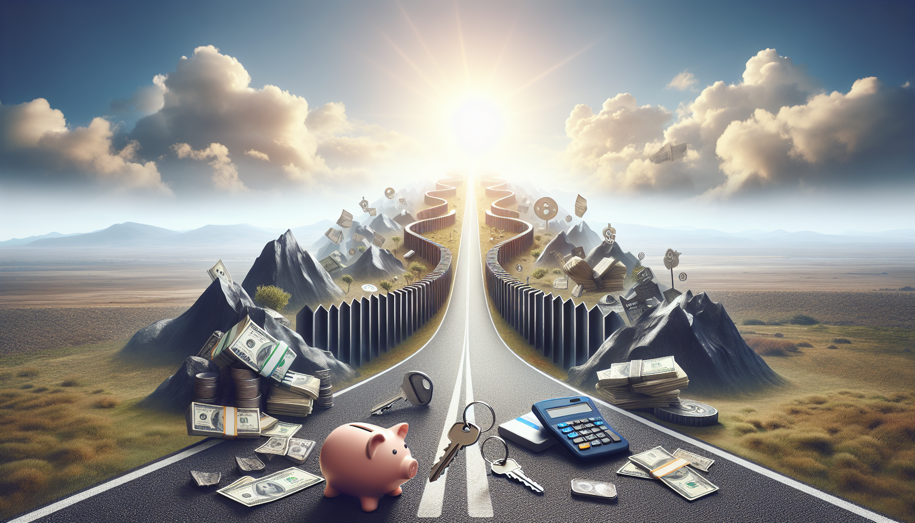 AI-generated image to illustrate the content of Dollar Sense Future.