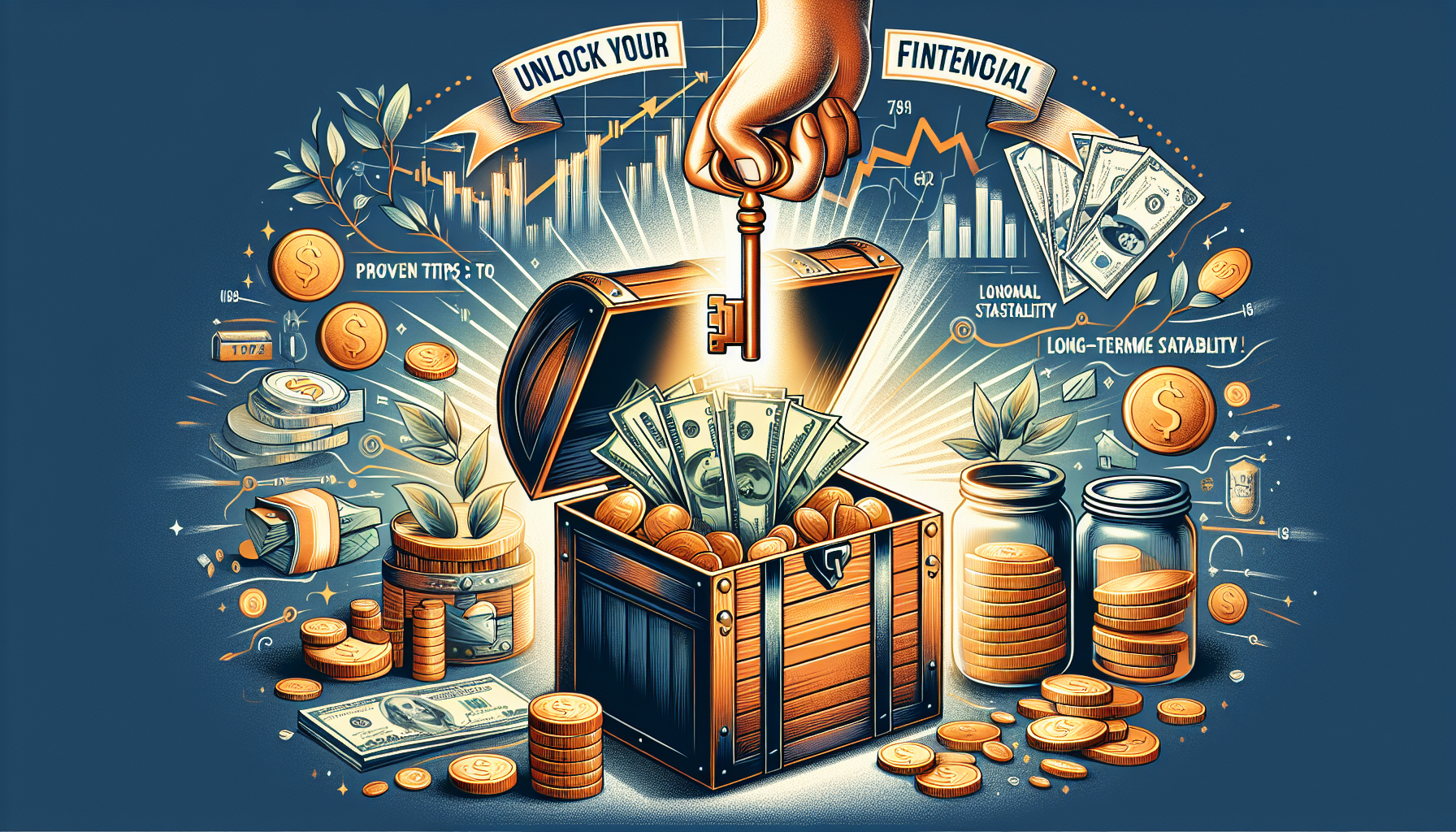 AI-generated image to illustrate the content of Dollar Sense Future.