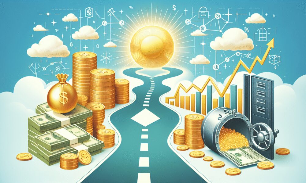 AI-generated image to illustrate the content of Dollar Sense Future.