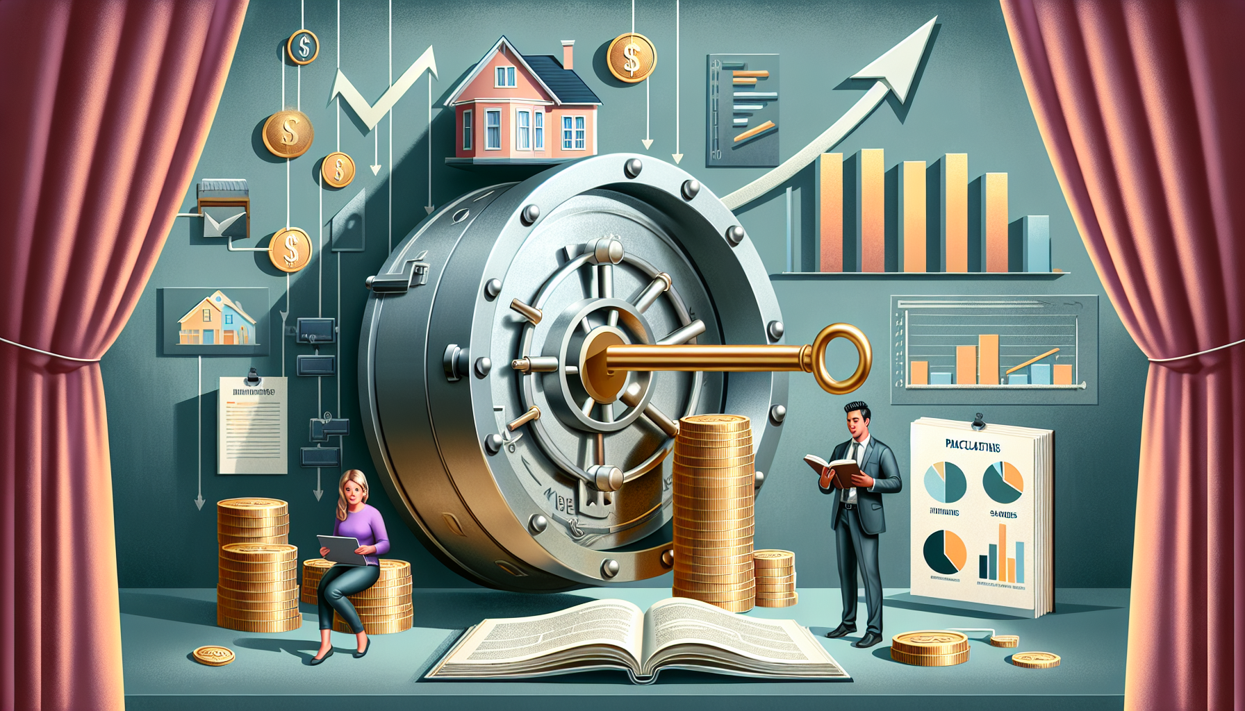 AI-generated image to illustrate the content of Dollar Sense Future.