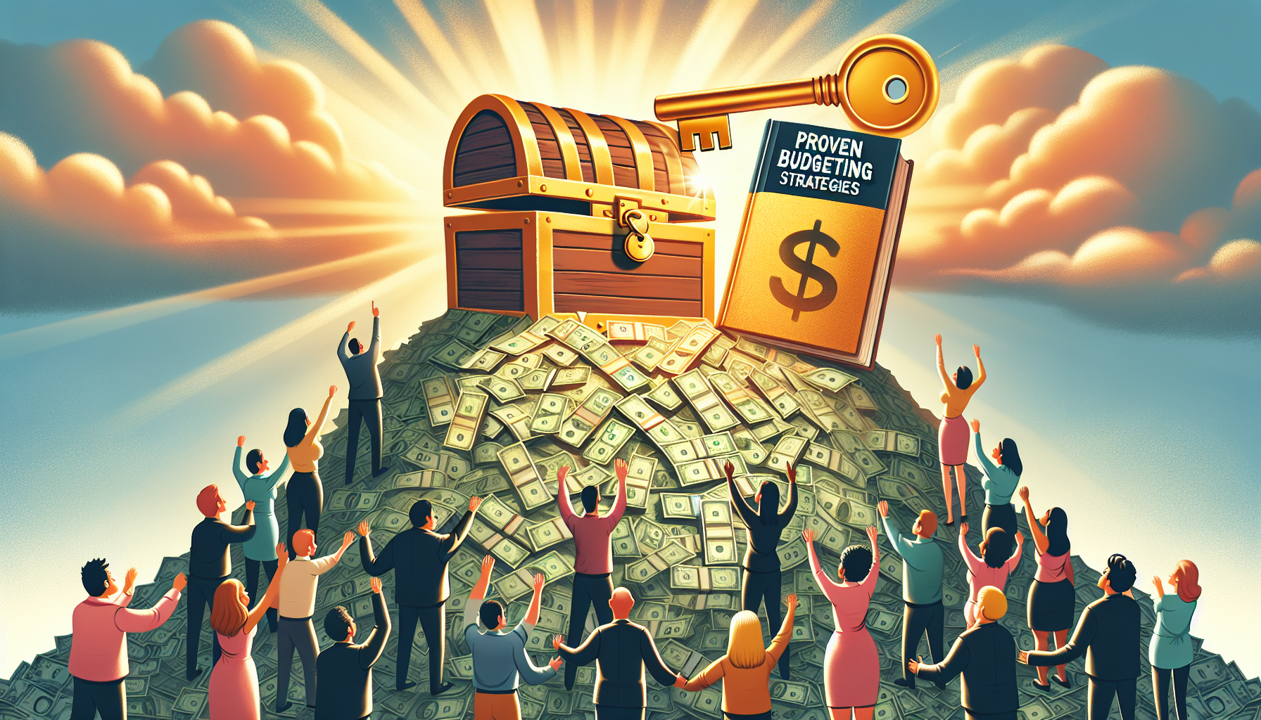 AI-generated image to illustrate the content of Dollar Sense Future.