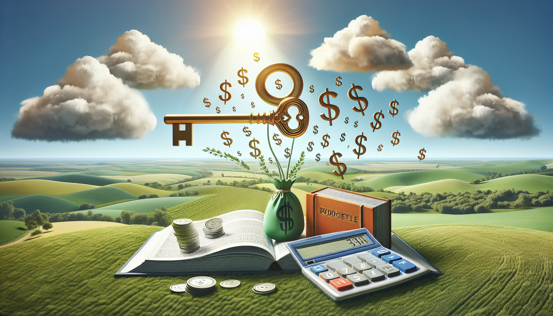 AI-generated image to illustrate the content of Dollar Sense Future.