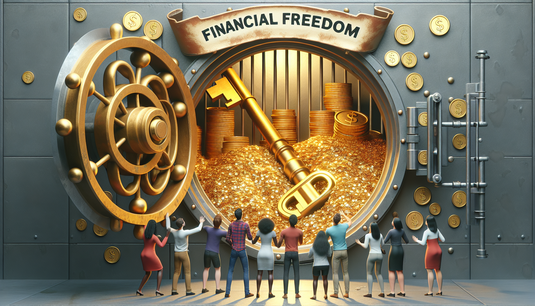 AI-generated image to illustrate the content of Dollar Sense Future.