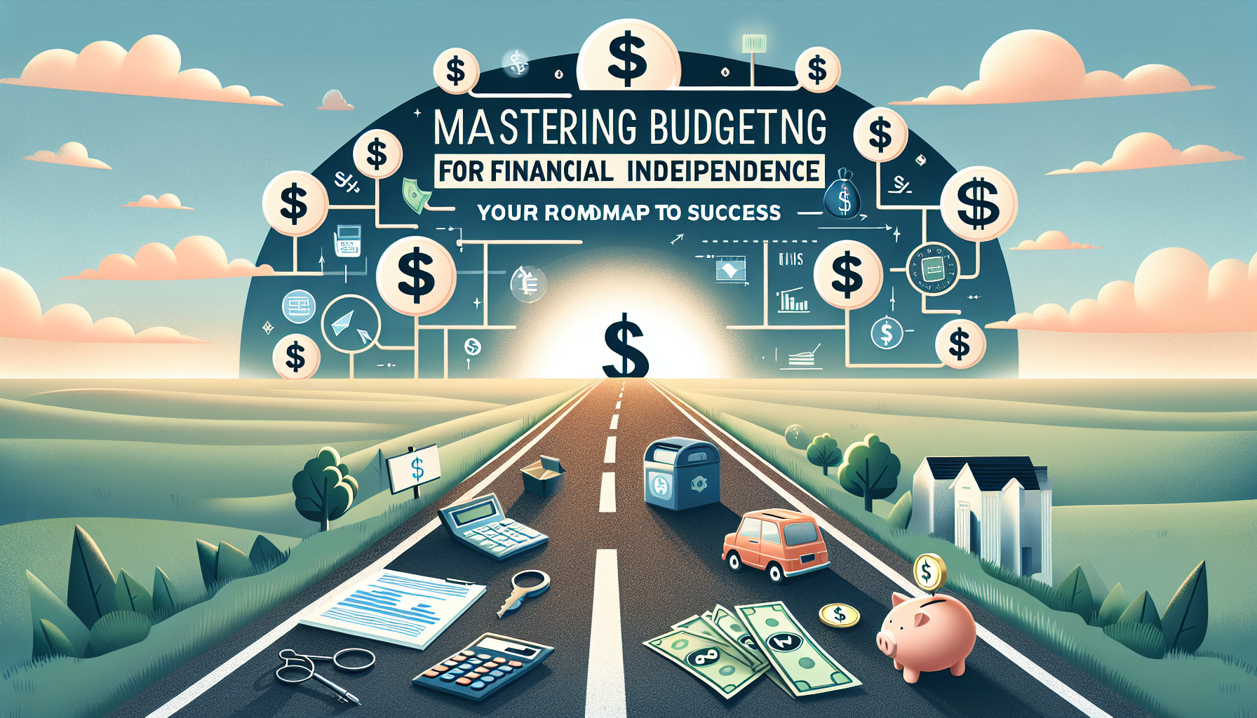 AI-generated image to illustrate the content of Dollar Sense Future.