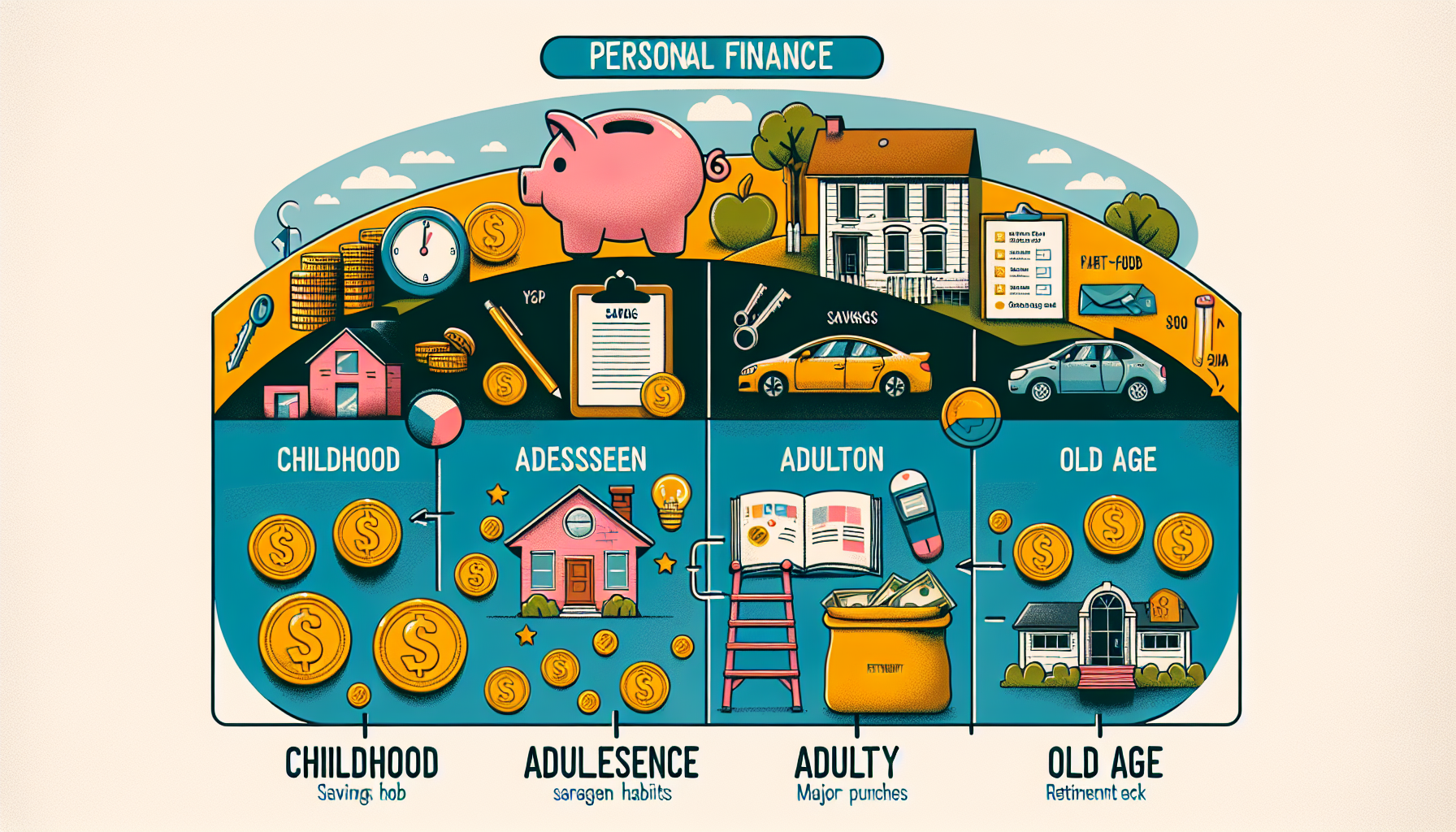 AI-generated image to illustrate the content of Dollar Sense Future.